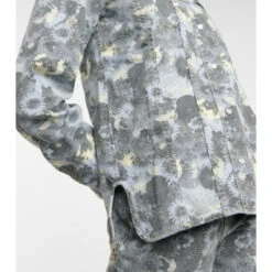 Ganni Printed Denim Shirt 3 Ganni Printed Denim Shirt -Ganni Shop unnamed file 12