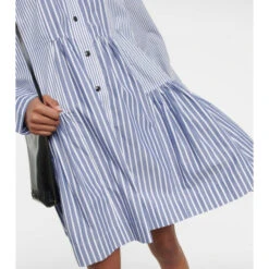 Ganni Striped Cotton Shirt Dress 3 Ganni Striped Cotton Shirt Dress -Ganni Shop unnamed file 133