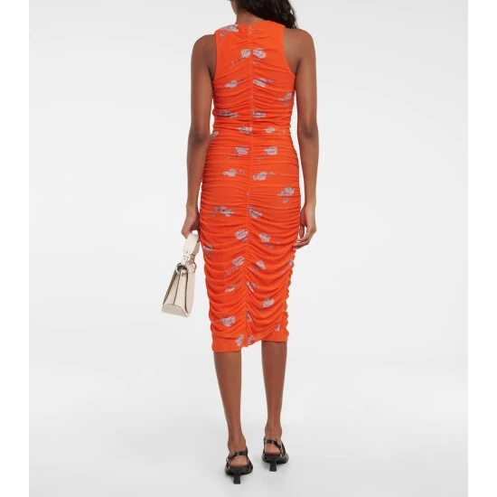 unnamed-file-146.jpg Ganni Floral Ruched Midi Dress -Ganni Shop unnamed file 146