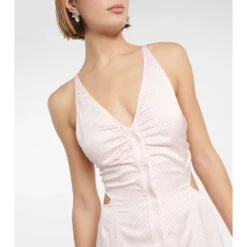 Ganni Gingham Halterneck Maxi Dress -Ganni Shop unnamed file 15