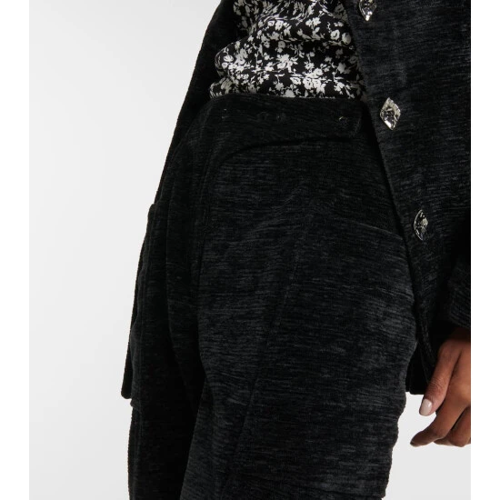 unnamed-file-155.jpg Ganni High-rise Wide-leg Chenille Pants -Ganni Shop unnamed file 155