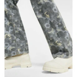 Ganni Printed Flare Jeans 3 Ganni Printed Flare Jeans -Ganni Shop unnamed file 168