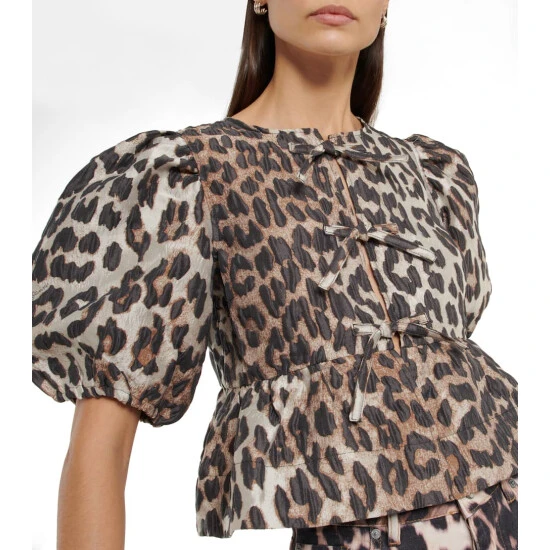 unnamed-file-189.jpg Ganni Leopard-print Jacquard Peplum Blouse -Ganni Shop unnamed file 189
