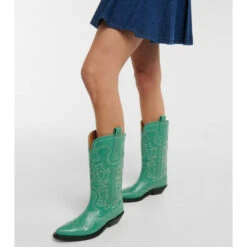 Ganni Leather Cowboy Boots 2 Ganni Leather Cowboy Boots -Ganni Shop unnamed file 201