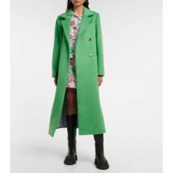 Ganni Wool-blend Coat