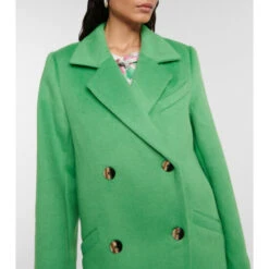 Ganni Wool-blend Coat -Ganni Shop unnamed file 232