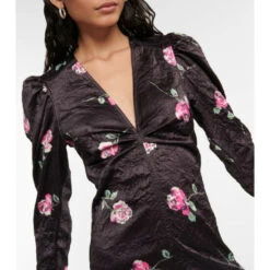 Ganni Floral Satin Minidress 2 Ganni Floral Satin Minidress -Ganni Shop unnamed file 243