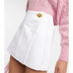 Ganni Denim Miniskirt -Ganni Shop unnamed file 254