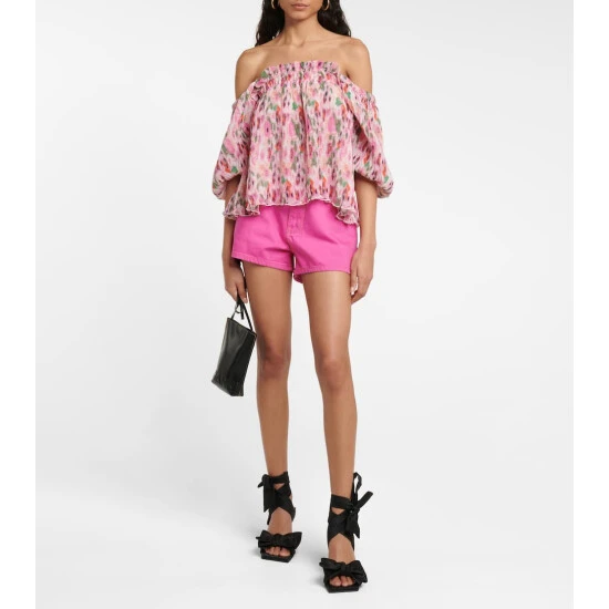 unnamed-file-295.jpg Ganni Floral Puff-sleeve Top -Ganni Shop unnamed file 295