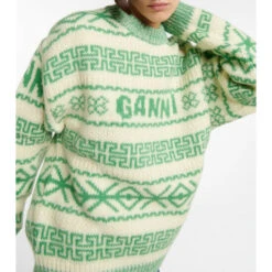 Ganni Logo Wool Sweater -Ganni Shop unnamed file 304