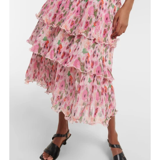 unnamed-file-351.jpg Ganni Floral Tiered Georgette Midi Dress -Ganni Shop unnamed file 351