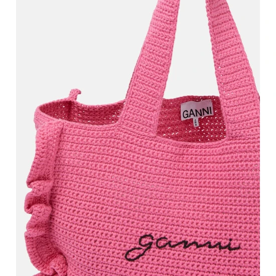 unnamed-file-353.jpg Ganni Frill-trimmed Crochet Tote Bag -Ganni Shop unnamed file 353