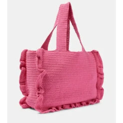 Ganni Frill-trimmed Crochet Tote Bag 2 Ganni Frill-trimmed Crochet Tote Bag -Ganni Shop unnamed file 354