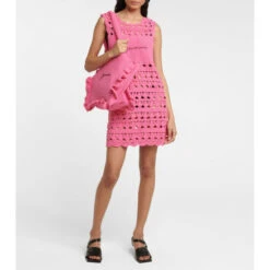 Ganni Frill-trimmed Crochet Tote Bag 3 Ganni Frill-trimmed Crochet Tote Bag -Ganni Shop unnamed file 355