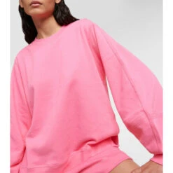 Ganni Cotton-blend Sweatshirt -Ganni Shop unnamed file 365