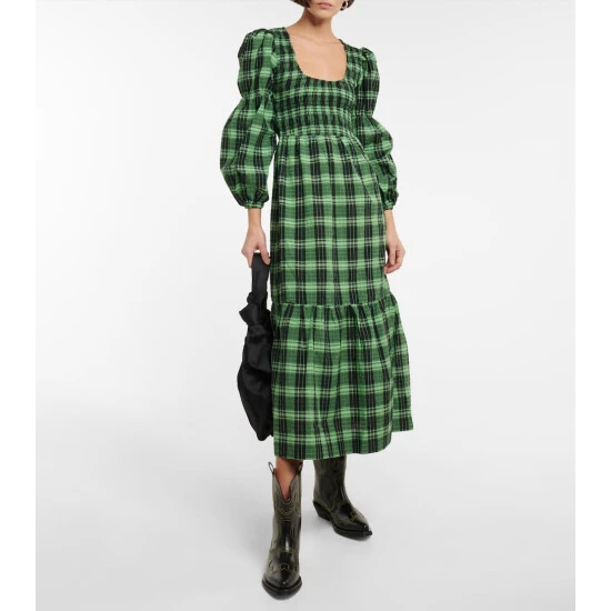 unnamed-file-38.jpg Ganni Checked Seersucker Midi Dress -Ganni Shop unnamed file 38
