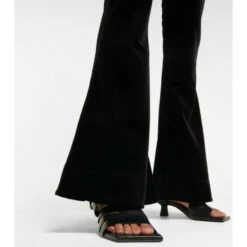 Ganni Flared Velvet Pants 3 Ganni Flared Velvet Pants -Ganni Shop unnamed file 398