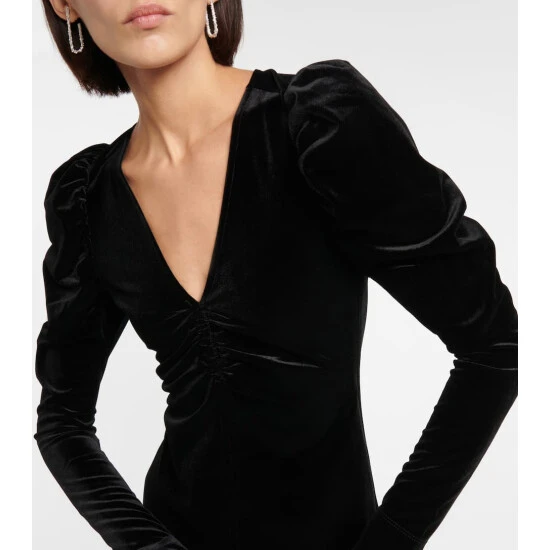 unnamed-file-405.jpg Ganni Puff-sleeve Velvet Maxi Dress -Ganni Shop unnamed file 405