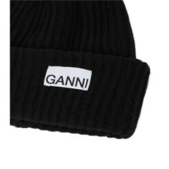 Ganni Wool-blend Beanie -Ganni Shop unnamed file 418