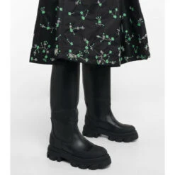 Ganni Knee-high Leather Boots -Ganni Shop unnamed file 436