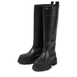 Ganni Knee-high Leather Boots -Ganni Shop unnamed file 437
