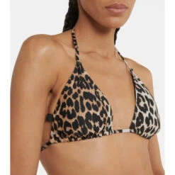 Ganni Leopard-print Bikini Top -Ganni Shop unnamed file 453