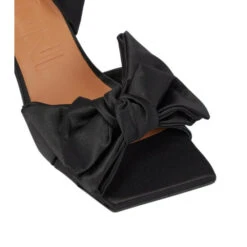 Ganni Bow-trimmed Lace-up Sandals -Ganni Shop unnamed file 467