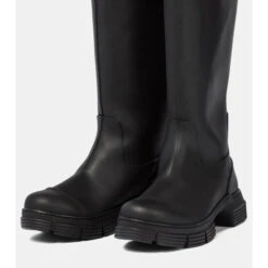 Ganni Rubber Knee-high Boots 3 Ganni Rubber Knee-high Boots -Ganni Shop unnamed file 498