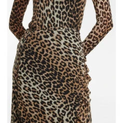 Ganni Leopard-print Wrap Midi Skirt 3 Ganni Leopard-print Wrap Midi Skirt -Ganni Shop unnamed file 503