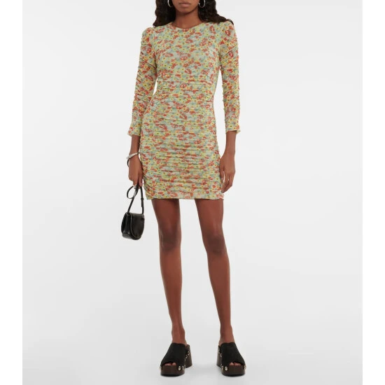 unnamed-file-529.jpg Ganni Ruched Floral Minidress -Ganni Shop unnamed file 529