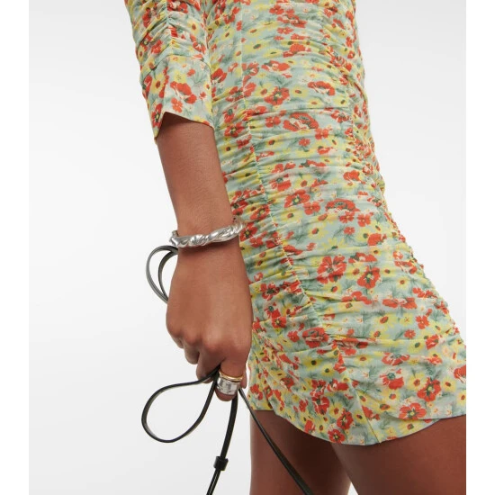 unnamed-file-532.jpg Ganni Ruched Floral Minidress -Ganni Shop unnamed file 532