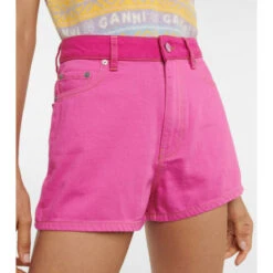 Ganni Dégradé Denim Shorts -Ganni Shop unnamed file 542