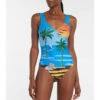 Ganni Printed Swimsuit