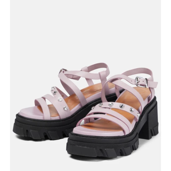 unnamed-file-582.jpg Ganni Embellished Leather Sandals -Ganni Shop unnamed file 582
