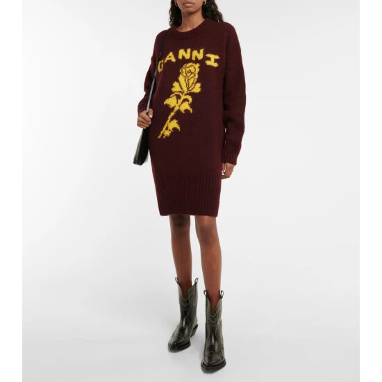 unnamed-file-59.jpg Ganni Oversized Logo Wool Sweater Dress -Ganni Shop unnamed file 59