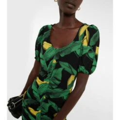 Ganni Printed Ruched Mini Dress -Ganni Shop unnamed file 628