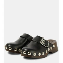 Ganni Embellished Leather Clogs 3 Ganni Embellished Leather Clogs -Ganni Shop unnamed file 640