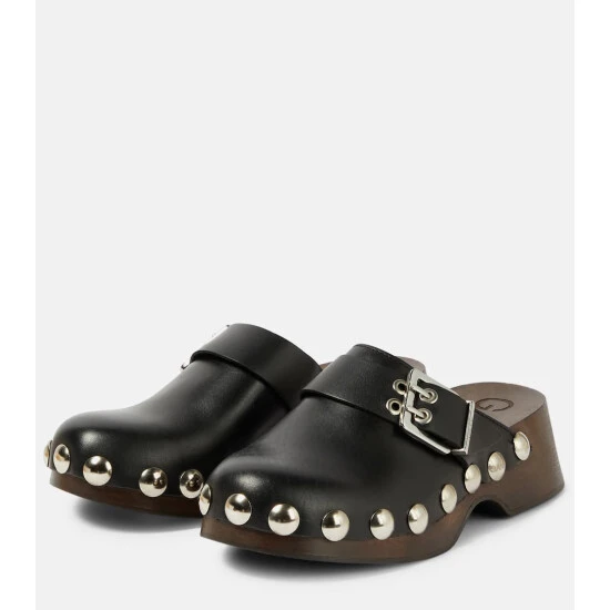 unnamed-file-640.jpg Ganni Embellished Leather Clogs -Ganni Shop unnamed file 640