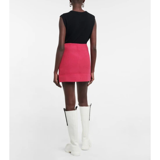 unnamed-file-655.jpg Ganni Wool-blend Miniskirt -Ganni Shop unnamed file 655