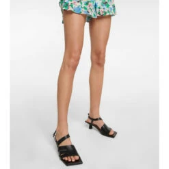 Ganni Buckled Leather Sandals -Ganni Shop unnamed file 668