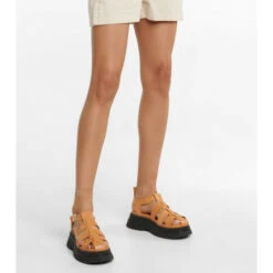 Ganni Leather Sandals -Ganni Shop unnamed file 707