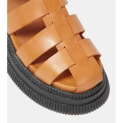 Ganni Leather Sandals -Ganni Shop unnamed file 709