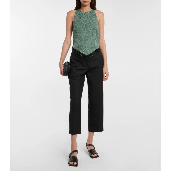 unnamed-file-722.jpg Ganni Embellished Jacquard Organza Top -Ganni Shop unnamed file 722