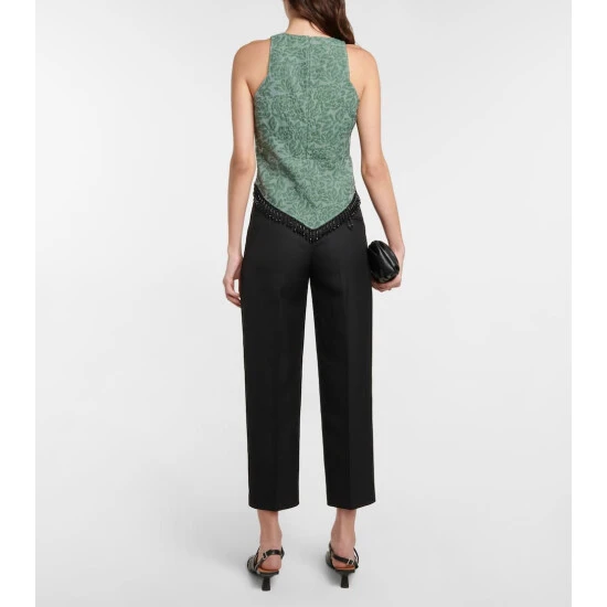 unnamed-file-723.jpg Ganni Embellished Jacquard Organza Top -Ganni Shop unnamed file 723