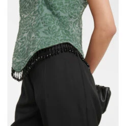 Ganni Embellished Jacquard Organza Top 3 Ganni Embellished Jacquard Organza Top -Ganni Shop unnamed file 725