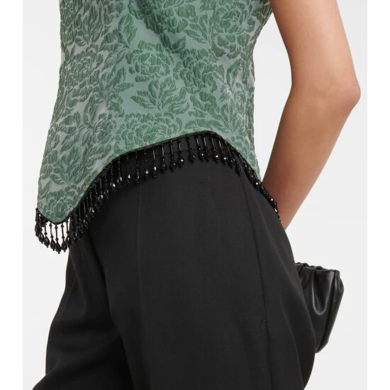 unnamed-file-725.jpg Ganni Embellished Jacquard Organza Top -Ganni Shop unnamed file 725