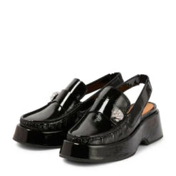 Ganni Slingback Patent Leather Loafers 3 Ganni Slingback Patent Leather Loafers -Ganni Shop unnamed file 732