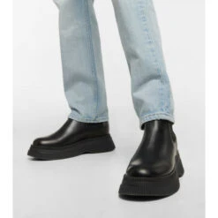 Ganni Leather Chelsea Boots -Ganni Shop unnamed file 743