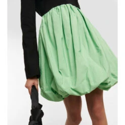 Ganni Balloon Skirt Taffeta Minidress -Ganni Shop unnamed file 76