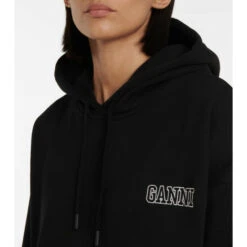 Ganni Software Isoli Cotton-blend Hoodie -Ganni Shop unnamed file 760